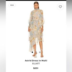 Elliatt Astrid Dress in Multi